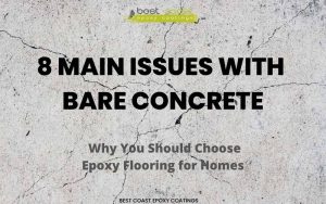 disadvantages of concrete floor